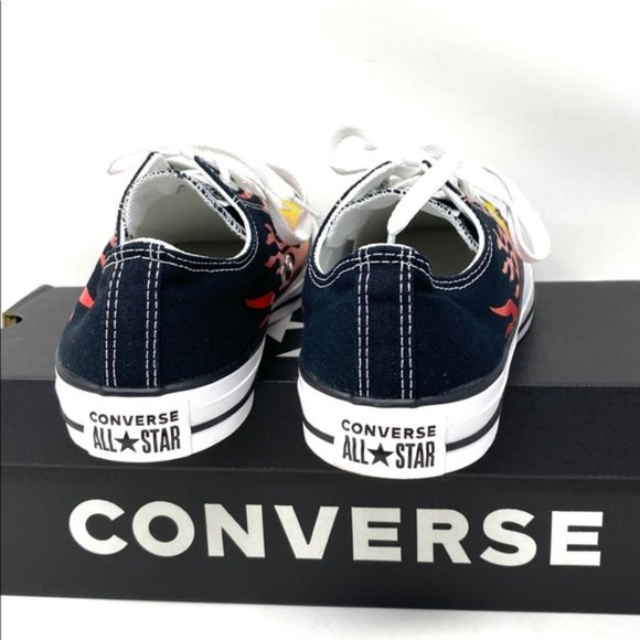 💖MEGA SALE💖Converse Chuck Taylor AS Canvas Black Fire Casual Men 166259F - Picture 7 of 11